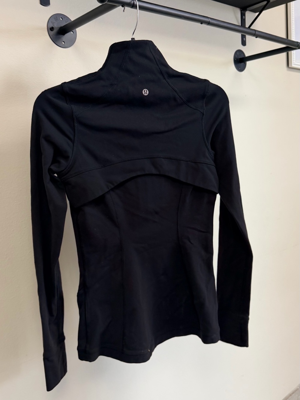 lululemon athletica Black Zip-Back Athletic Jacket